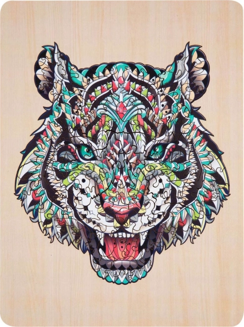 Dřevěné puzzle Tygr 135 dílků
