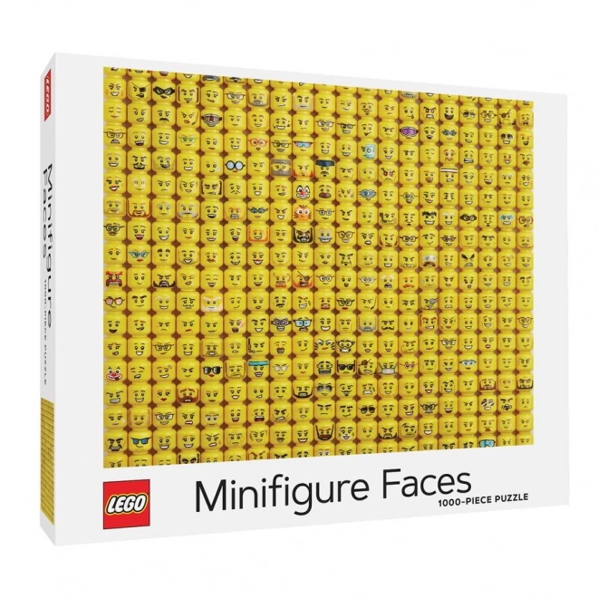Chronicle Books LEGO obličeje minifigurek puzzle 1000 dílků