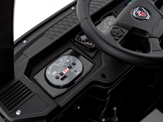 Dětský automobil Scania R-SERIE na baterie - Černá