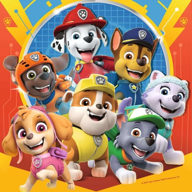 Ravensburger puzzle Tlapková patrola 3x49 dílků