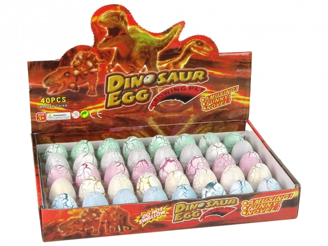 Vyklubávající Se Magické Dino Vejce 4 cm Bílé