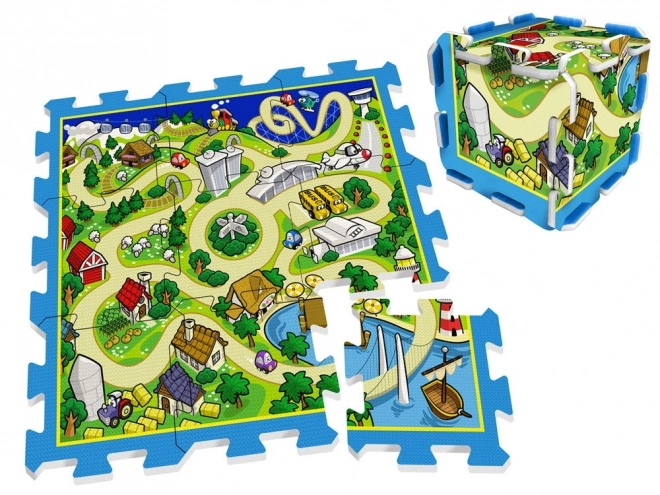 Piankové puzzle Ulička závody