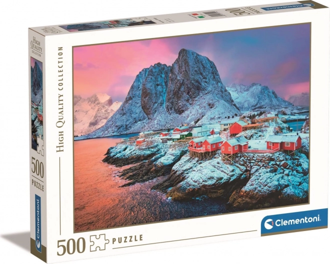 Puzzle 500 dílků Hamnøy Village