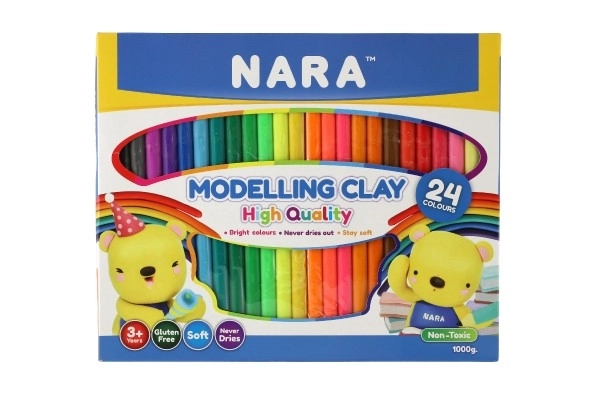 Modelína NARA 24 barev