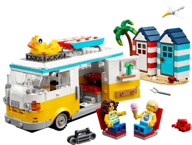 LEGO Creator 31138 Kamper na pláži 3 v 1