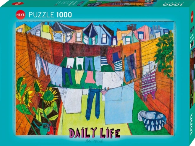Puzzle Daily Life: Na dvorku - 1000 dílků