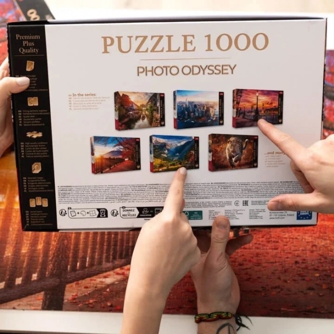 TREFL Puzzle Premium Plus Photo Odyssey: Hrad Hohenzollern, Německo 1000 dílků
