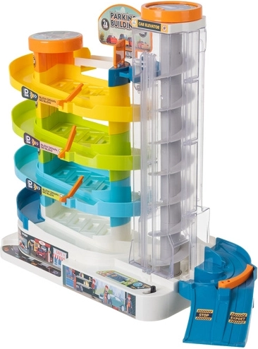 Pět pater zábavy se spirálovou dráhou