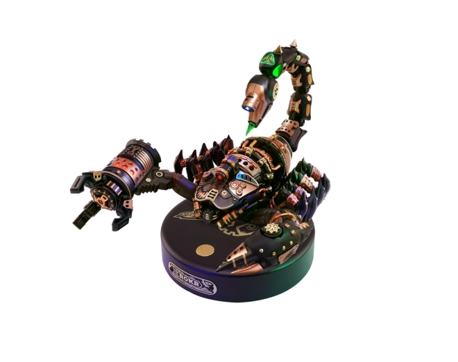 Steampunk design s působivými detaily