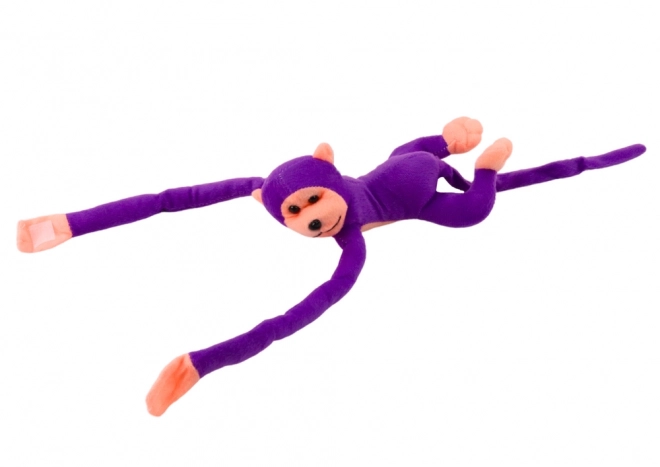 Plyšový maskot Opice se zvukem Fialová 60 cm