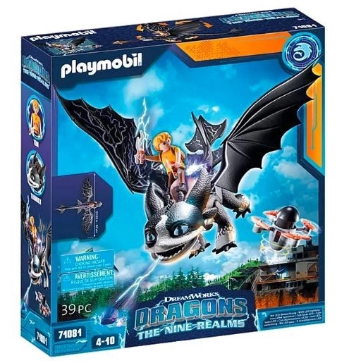 Dragons 71081 Sada figurek Thunder & Tom