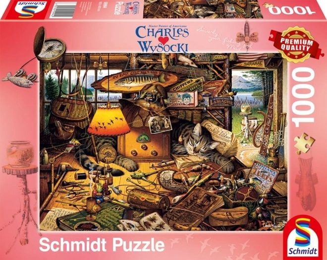 Puzzle Max v Adirondackém pohoří 1000 dílků