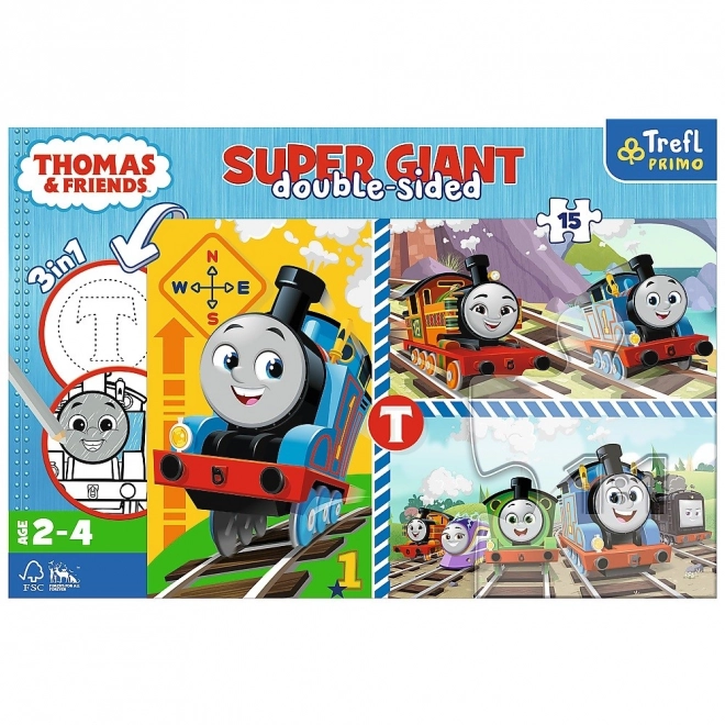 Giant Puzzle Tomáš a přátelé pro děti