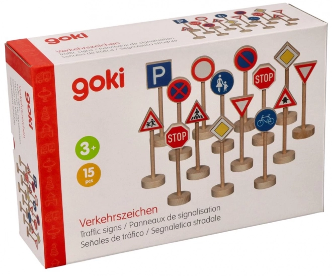 GOKI - dřevěné vzdělávací cedule