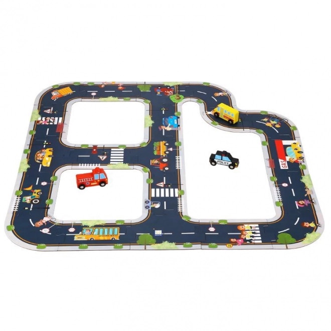 Tooky Toy Autopáska Puzzle