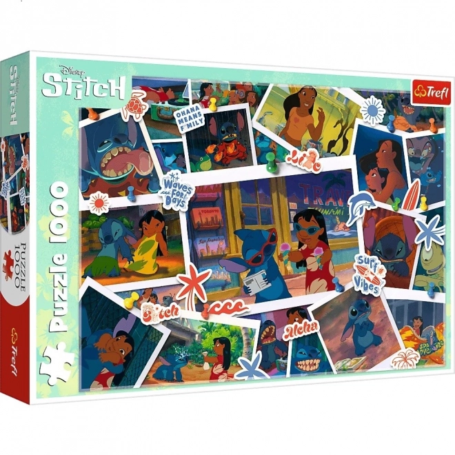 Puzzle 1000 dílků Lilo a Stitch Sladké vzpomínky