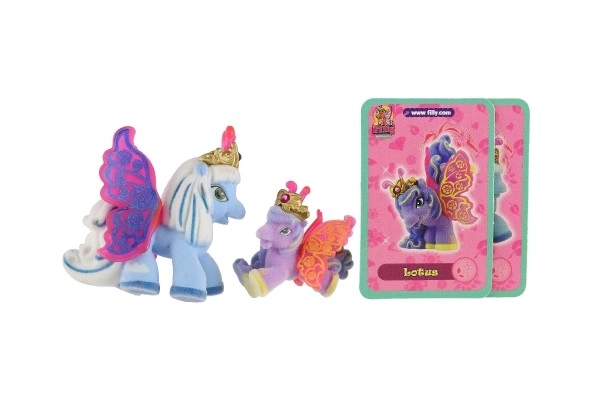 Filly Butterfly rodinka figurky 2ks fliška s doplňky mix druhů na kartě 17x16,5cm