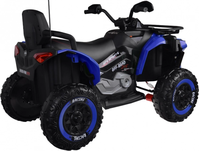 Velky akumulátorový čtyřkolka pro děti 4x4 modrá