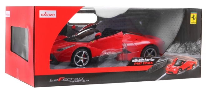 Ferrari LaFerrari Aperta RASTAR model 1:14 Auto na dálkové ovládání + 2,4 GHz dálkové ovládání – Červené