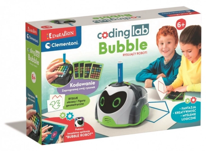 Interaktivní robot Bubble