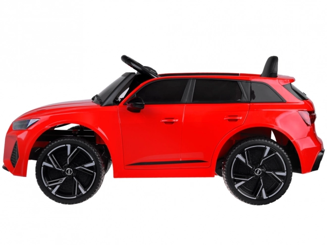 Elektrické auto pro děti Audi RS 6 – Červená