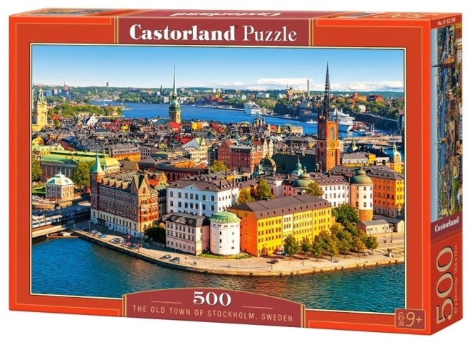 Puzzle Stockholm Švédsko 500 dílků