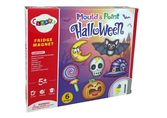 Sada na výrobu halloweenských magnetů pro kutily
