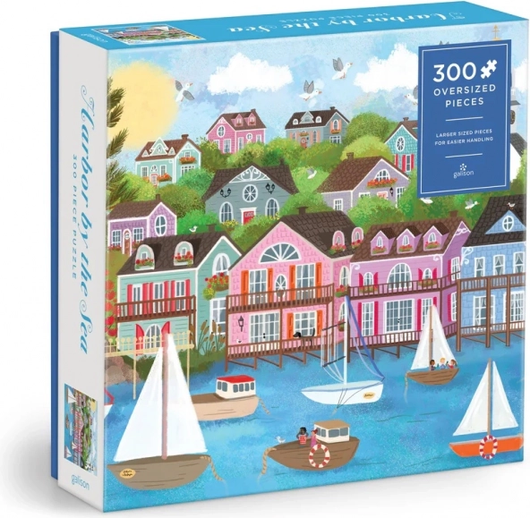 Puzzle Přístav u moře od Joy Laforme - 300 dílků