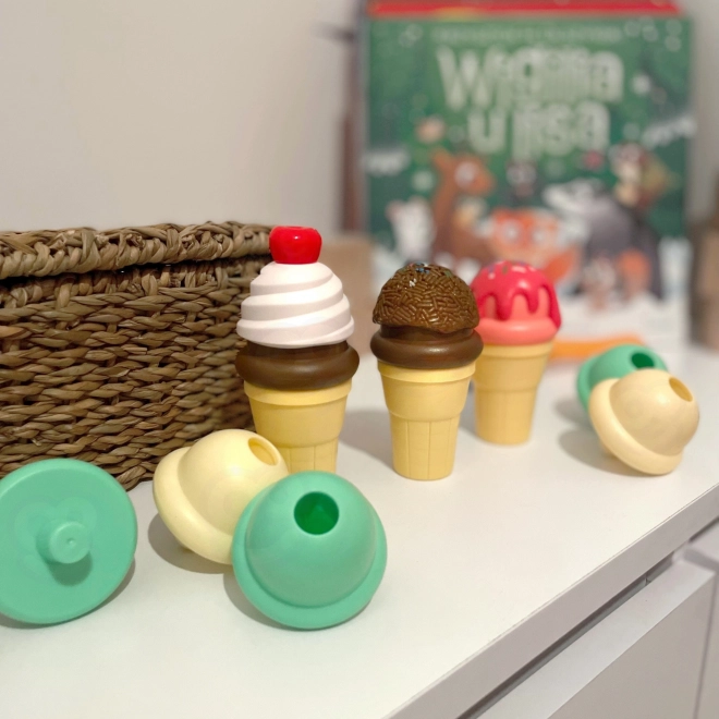 Sada zmrzlinář Ice Cream Play Set 15 ks