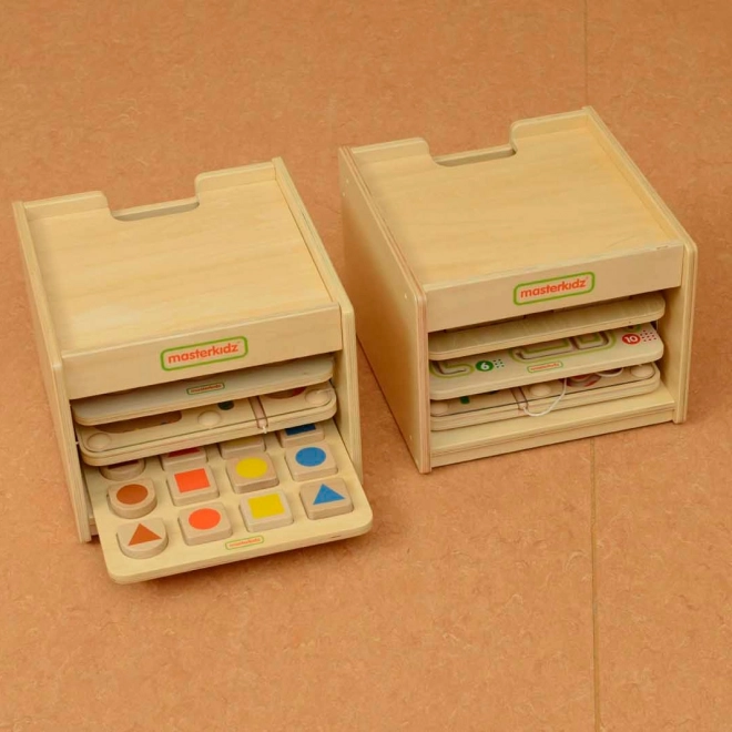 Dřevěná skříňka na tabule Masterkidz