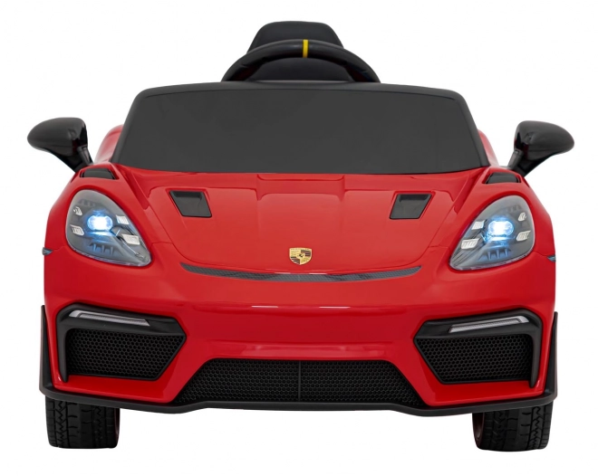 Dětský elektrický vůz Porsche 718 lakovaný – Červený
