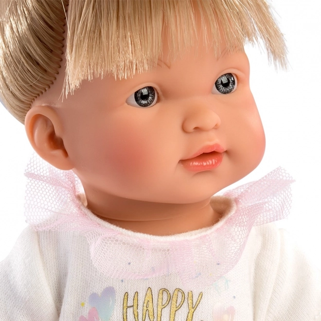 Llorens 28035 VALERIA - realistická panenka s celovinylovým tělem - 28 cm