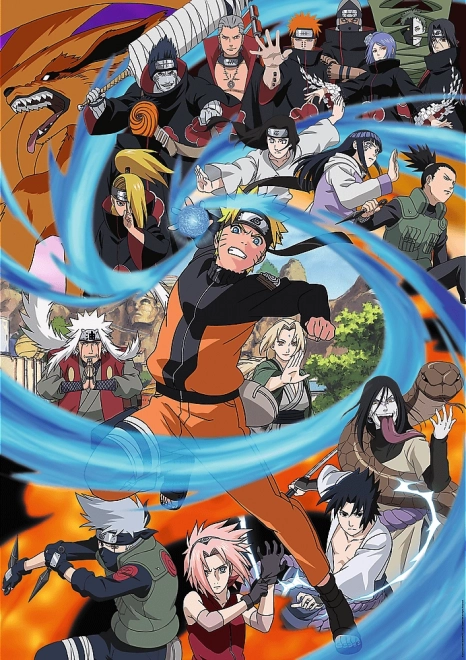Puzzle Naruto Shippuden 1000 dílků