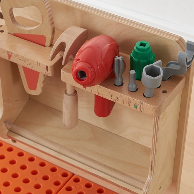 Dřevěný workshop XXL Montessori STEM s nástroji MASTERKIDZ