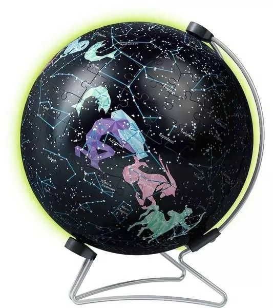 RAVENSBURGER Svítící puzzleball Hvězdný globus 190 dílků