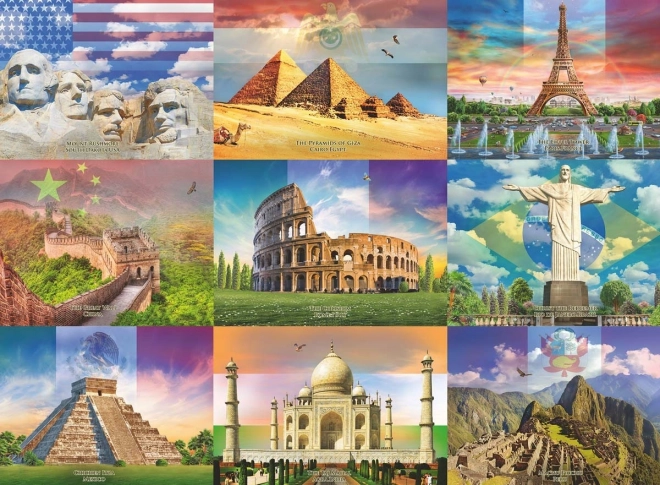 RAVENSBURGER Puzzle Světové památky XXL 200 dílků