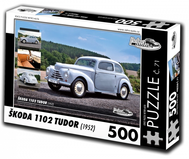Puzzle Retro Auta Škoda Tudor 1952
