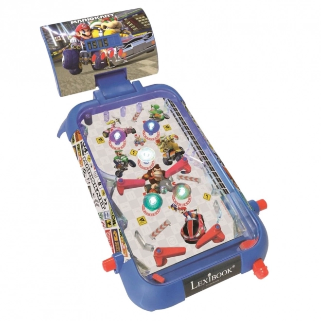 Elektronický stolní pinball Mario Kart
