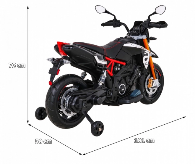 Vozidlo Motor Aprilia Black