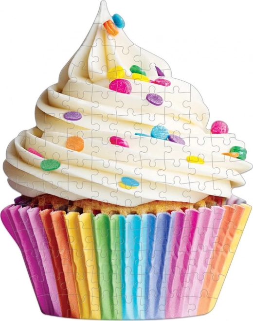 GALISON Tvarové puzzle Sladký cupcake 100 dílků