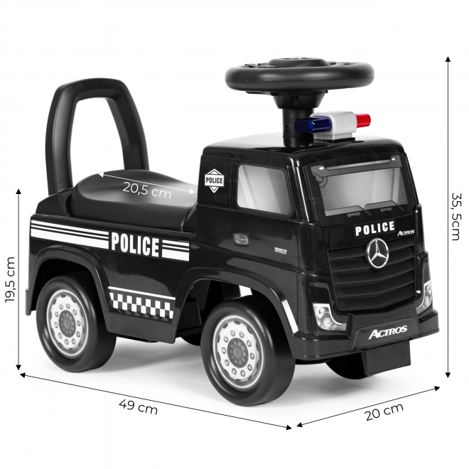 Dětské odrážedlo MERCEDES policejní auto