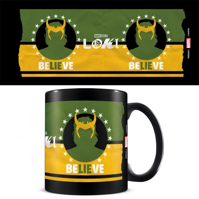 Keramický hrnek Loki Believe