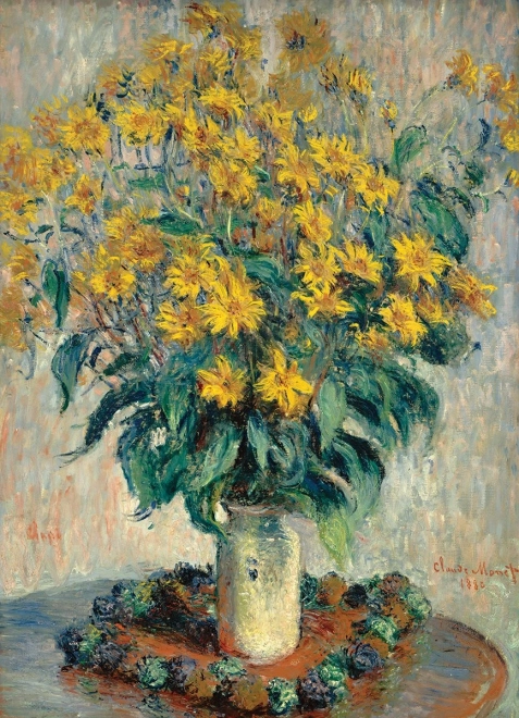EUROGRAPHICS Puzzle Jerusalem Artichoke Flowers 1000 dílků