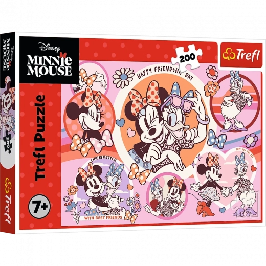 Puzzle 200 dílků – MINNIE MOUSE Zvyky