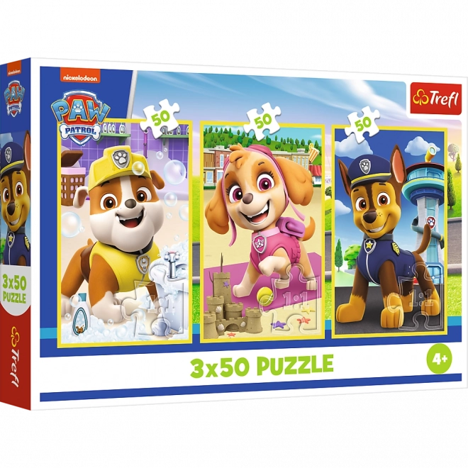 Puzzle Nasze Piesky 3x50 Trefl