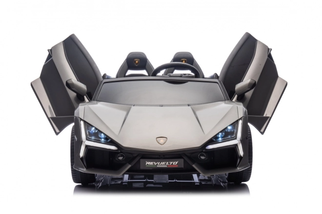 Elektrické auto Lamborghini Revuelto XL šedé