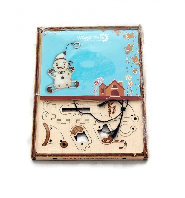 WoodTrick Puzzle mechanický pavouk