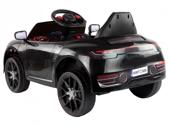 Dětské elektrické auto černé