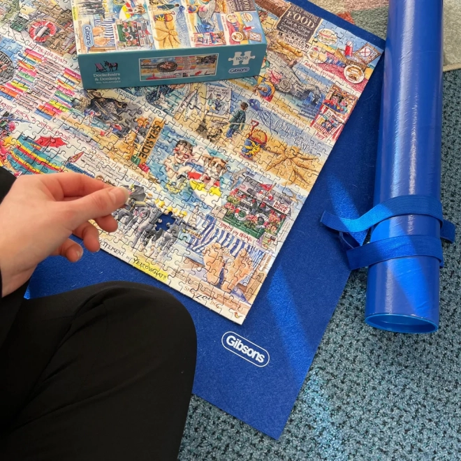 GIBSONS Puzzle Lehátka a oslíci 1000 dílků