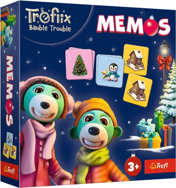 pamáťová hra memos trefliks bauble trouble od trefl